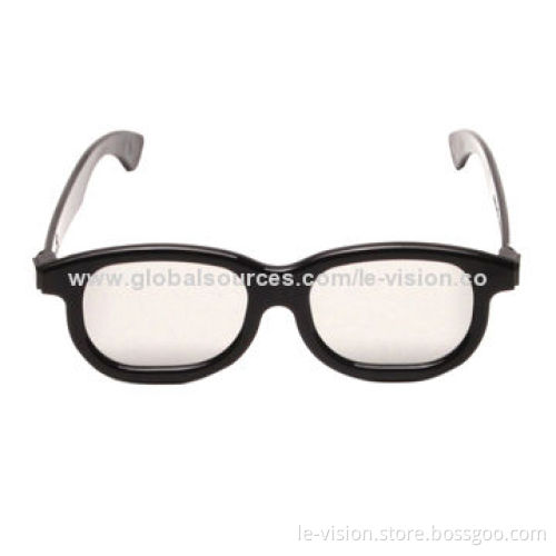 Circular Polarized 3D Glasses for Professional Passive Digital 3D Cinema